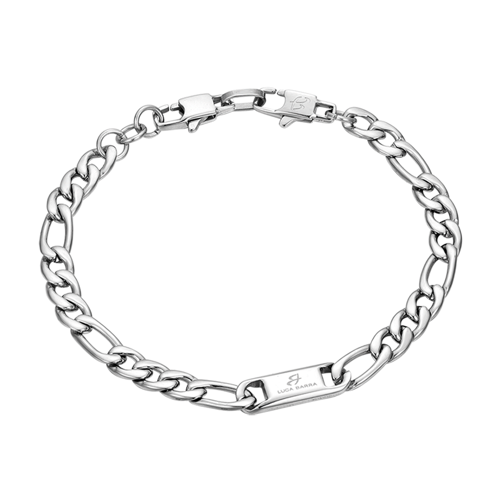 BRACCIALE UOMO IN ACCIAIO MAGLIA CATENA