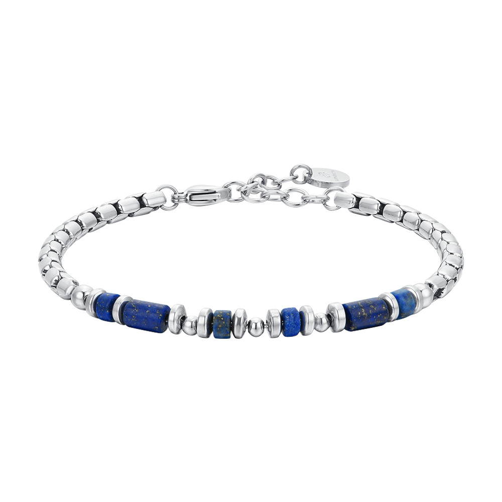 BRACCIALE UOMO IN ACCIAIO LAPIS BLU