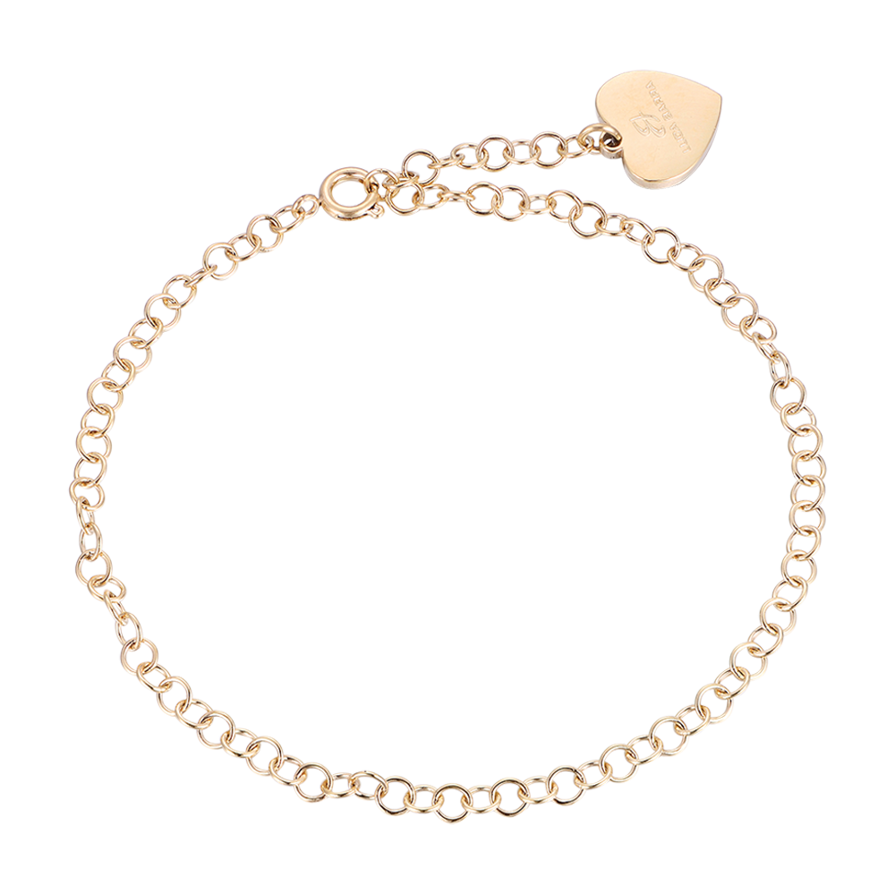 BRACCIALE DONNA IN ACCIAIO CON CERCHI IP GOLD Luca Barra