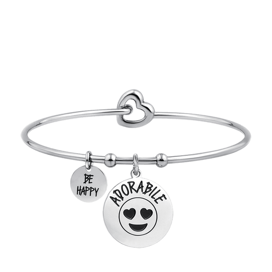 BRACCIALE DONNA IN ACCIAIO ADORABILE