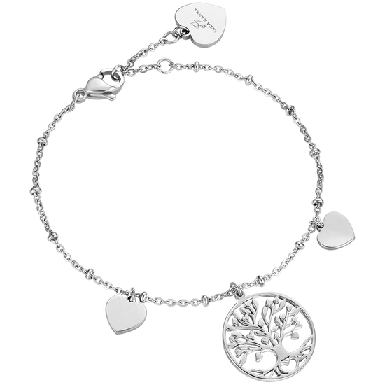 BRACCIALE DONNA IN ACCIAIO CON ALBERO DELLA VITA