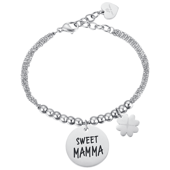 BRACCIALE DONNA IN ACCIAIO SWEET MAMMA Luca Barra