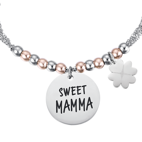 BRACCIALE DONNA IN ACCIAIO SWEET MAMMA