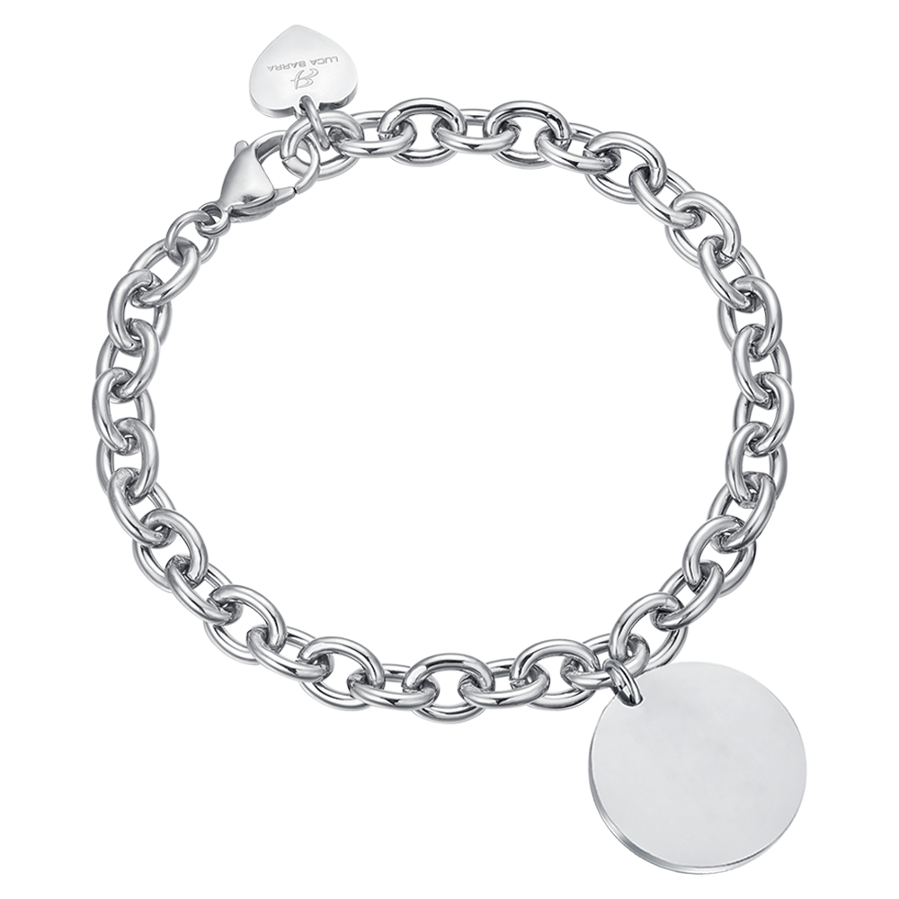 BRACCIALE DONNA PERSONALIZZATO IN ACCIAIO