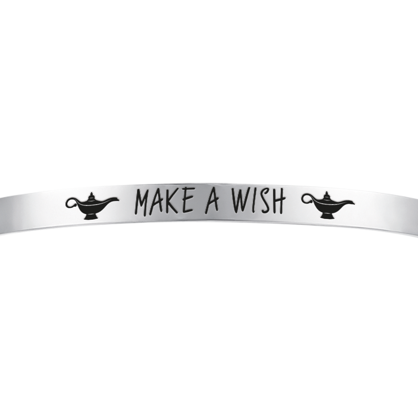 BRACCIALE DONNA IN ACCIAIO MAKE A WISH