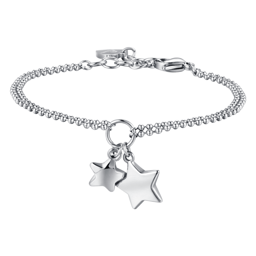 BRACCIALE DONNA IN ACCIAIO IP GOLD CON STELLE