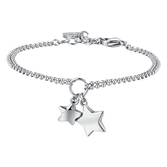 BRACCIALE DONNA IN ACCIAIO IP GOLD CON STELLE