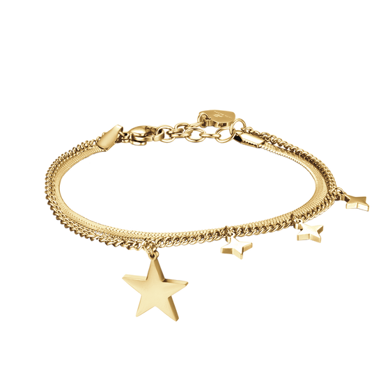 BRACCIALE DONNA IN ACCIAIO CON STELLA