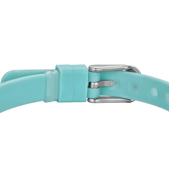 BRACCIALE DONNA IN SILICONE VERDE