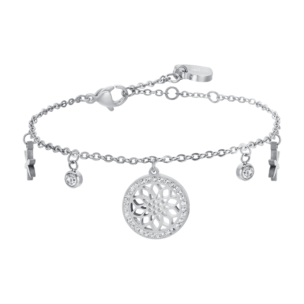 BRACCIALE DONNA IN ACCIAIO FIORE DELLA VITA