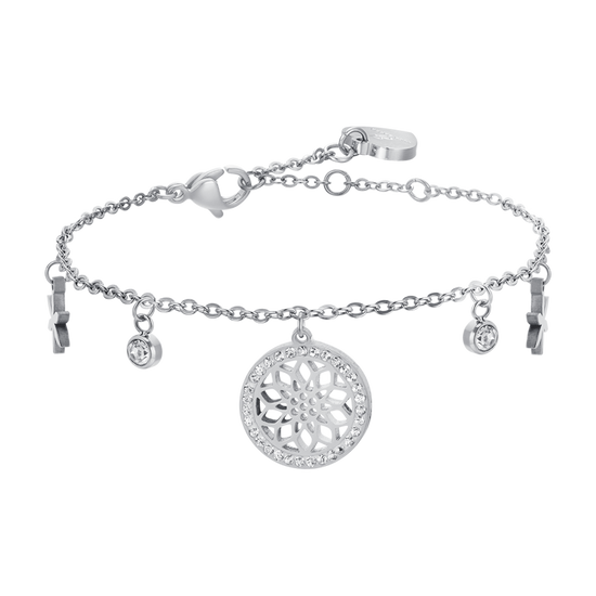 BRACCIALE DONNA IN ACCIAIO FIORE DELLA VITA