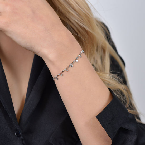 BRACCIALE DONNA IN ACCIAIO STELLE DI SISSI