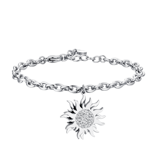 BRACCIALE DONNA IN ACCIAIO SOLE GIREVOLE