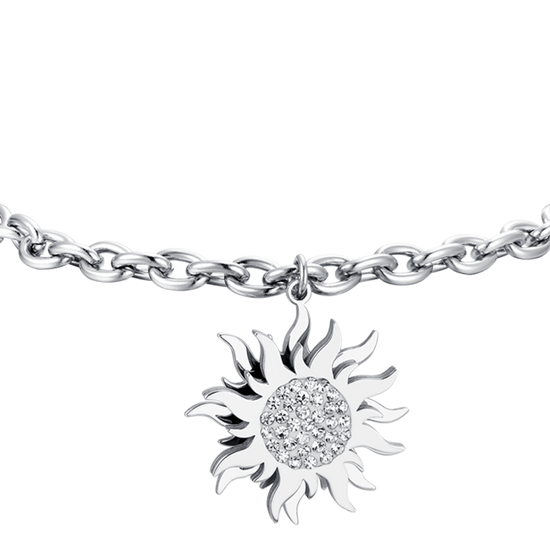 BRACCIALE DONNA IN ACCIAIO SOLE GIREVOLE