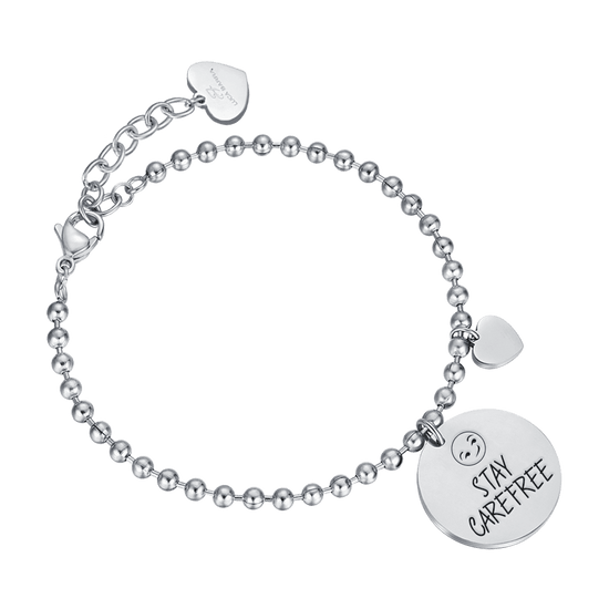 BRACCIALE DONNA IN ACCIAIO STAY CAREFREE