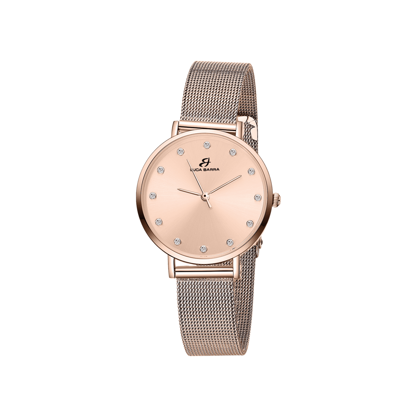 OROLOGIO DONNA IN ACCIAIO ROSA CON CASSA IN ACCIAIO ROSA