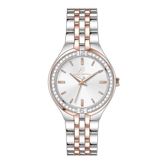 OROLOGIO DONNA IN ACCIAIO E IP ROSE GOLD