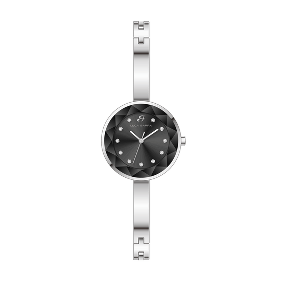 OROLOGIO DONNA IN ACCIAIO QUADRANTE NERO