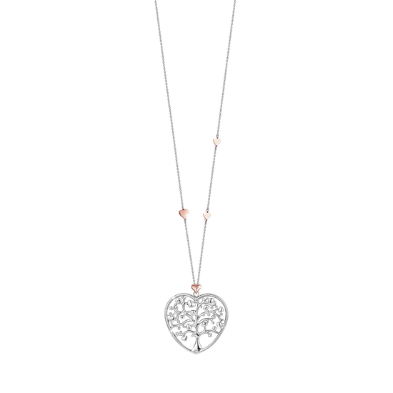 COLLANA IN ACCIAIO CON CUORE GRANDE