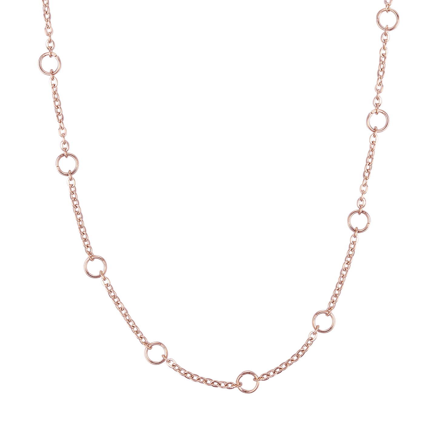 COLLANA DONNA IN ACCIAIO IP ROSE