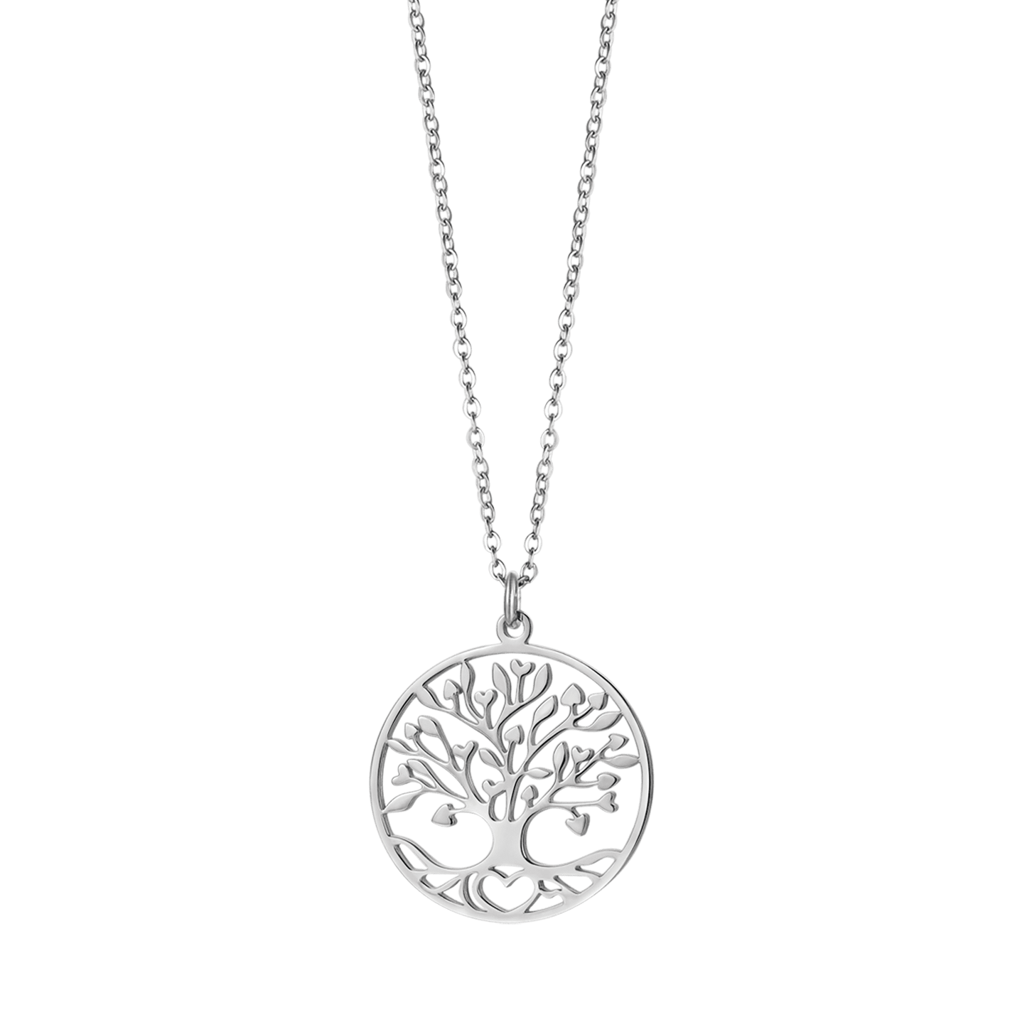 COLLANA DONNA IN ACCIAIO CON ALBERO DELLA VITA Luca Barra