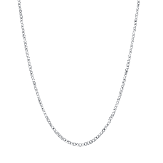 COLLANA DONNA IN ACCIAIO PER CHARMS