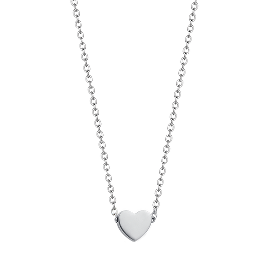 COLLANA IN ACCIAIO CON CUORE