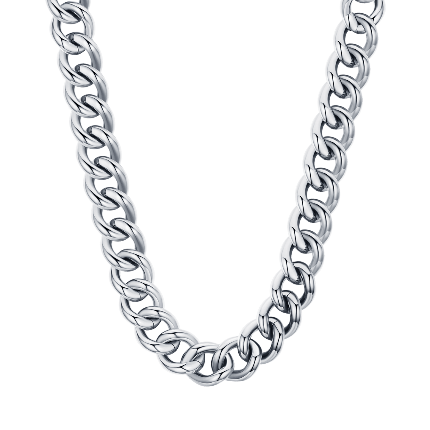 COLLANA DONNA IN ACCIAIO CON MAGLIA CATENA