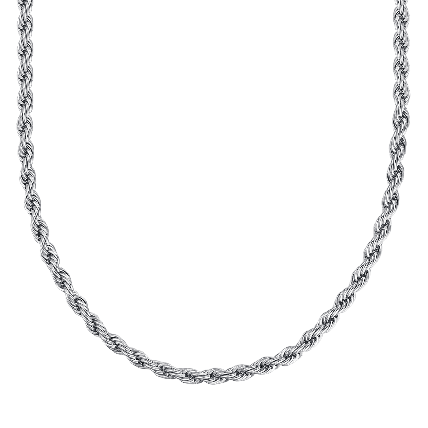 COLLANA UNISEX IN ACCIAIO 6 MM