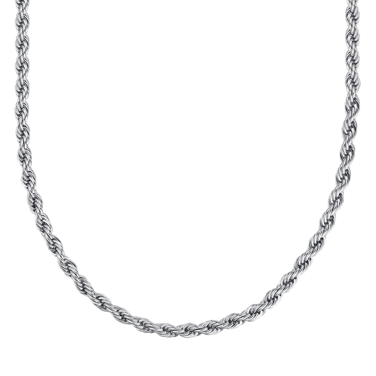 COLLANA UNISEX IN ACCIAIO 6 MM