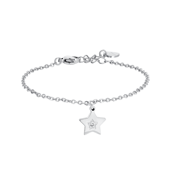 BRACCIALE BAMBINA IN ACCIAIO CON STELLA